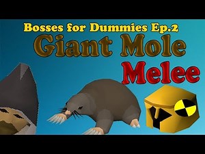 Bosses for Dummies - Giant Mole Melee guide under 52 seconds!