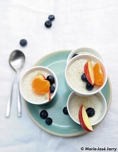 Tapioca au lait de coco  pour 4 personnes - Recettes - Elle à Table