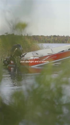 This is how easy “let’s just go” can be. Light enough to carry. Strong enough to get you there. Mercury portable outboards are made for the boats that don’t need a plan. Just a little daylight and a reason. What’s your reason? #MoreMercury