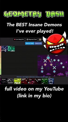 The BEST Insane demons i've played!