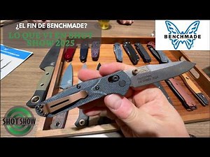 What's new from Benchmade 2025 shotshow Las VEGAS
