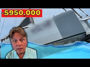Sinking Trimaran Sailboat is a TOTAL LOSS!