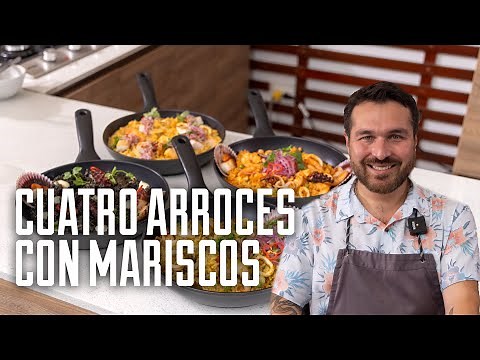 4 TIPOS DE ARROCES CON MARISCOS PARA PREPARAR EN CASA O EN TU RESTAURANTE | GIACOMO BOCCHIO