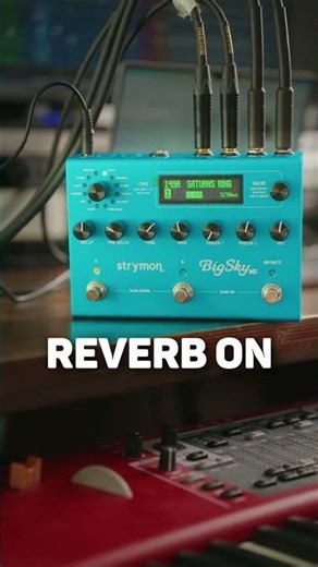 Strymon effects with piano