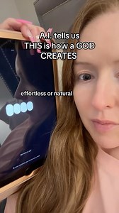 Krystle Channel on Instagram: "A.I. tells us THIS is HOW a GOD CREATES 🤯"