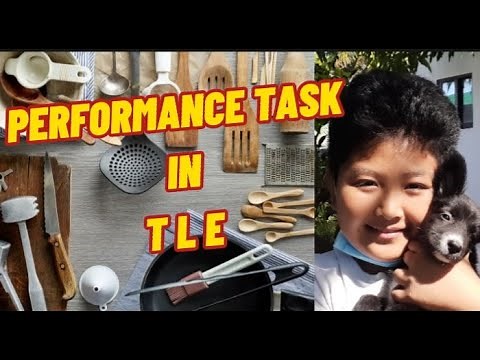 Performance Task in TLE Grade 7 | KITCHEN UTENSIL