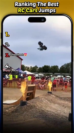 Ranking The Best Rc Cars Jumps #ranking #shorts #tiktok