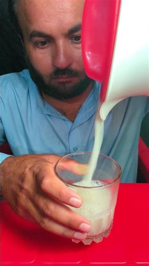 Pure Milk Pouring ASMR 🥛 | Satisfying Milk Sounds #Shorts
