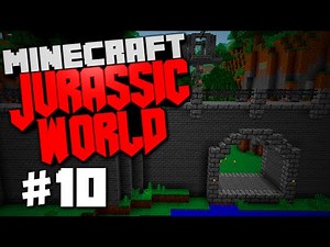 Jurassic World | Minecraft Rexxit Modpack #10 "Builders Wand, Angel Ring, Build Montage, Hypsil"