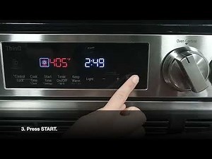 Air fry setting on LG Slide-In Range