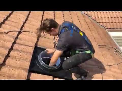 Solatube Brighten Up Series - Skylight installation