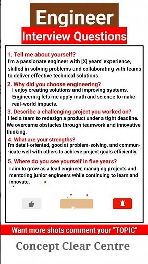 Engineer Job Interview Questions and Answers to ace your Dream Job