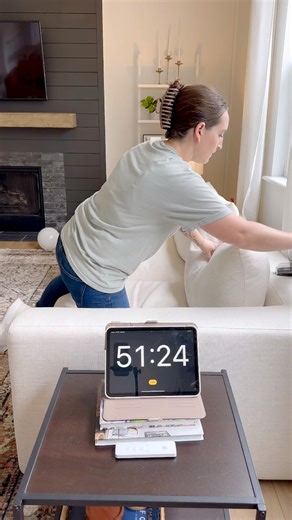 one hour speed clean during baby’s nap #speedclean #cleanwithme #cleaningmotivation #housecleaning | Carissacleansitall