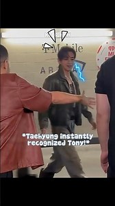 Taehyung And Tony's Bond Never Changed After All These Years 🥺💜 #shorts #bts #taehyung