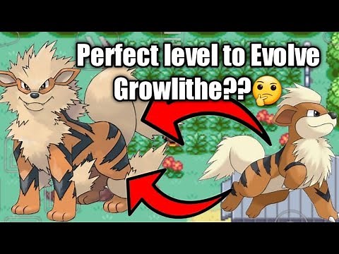 How to Evolve Growlithe to Arcanine in Pokemon firered/leafgreen