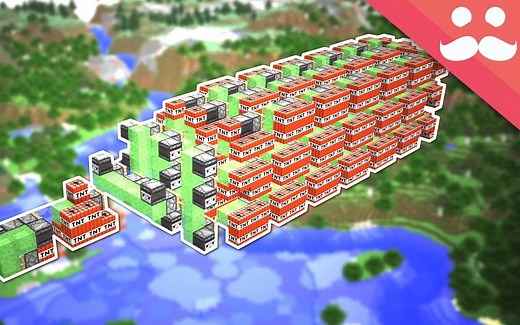 【红石教程】教你在MC里建造武器和可工作的导弹