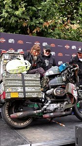 This Harley traveled the world… then won a trophy 🏆
