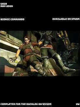 Bionic Commando 2009 - a GRIN game #pc #gaming #capcom #grin #bioniccommando #backlog #shorts