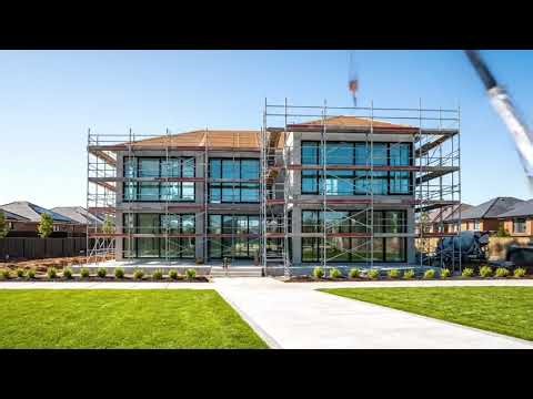 Ultra-Modern Glass House with Sleek Metal Frame