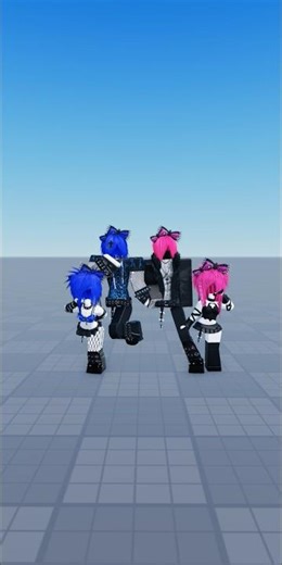 Matching Pink/Blue Emo/Punk Couples 😋 | #roblox #rblx #robloxmemes #robloxedit #subscribe