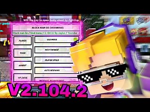 BLOCK MAN GO ||V2.104.2|| MOD MENU BY JAYIUZ