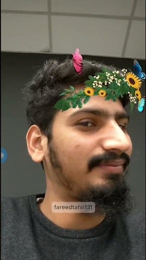 AR Plant Face Filter – Animated Butterflies & Face Detection | Unity 🦋🌿