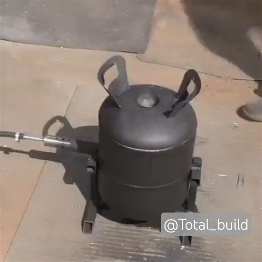 How to Build a Furnace Using a Gas Cylinder – Amazing DIY Idea
