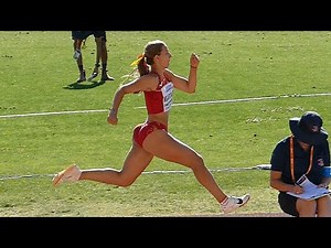 Laura MARTINEZ (ESP) 646 cm PB Slow motion 120 fps Qualification Jerusalem 2023