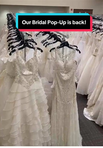 Brides, you're invited! Save thousands by thrifting your wedding gown at our 7th annual Bridal Pop-Up Sale on Saturday, March 7, 2026, from 9 a.m.–4 p.m. at the Goodwill Opportunity Campus in Charlotte, NC. We’ll have hundreds of designer bridal gowns (many with original tags!) priced at $99–$499, with select gowns up to $999. Plus bridesmaid dresses, prom & special-occasion dresses, and shoes at unbelievable prices. 📍 5301 Wilkinson Blvd, Charlotte, NC 28208 💡 Pro tip: Come early—once they’re