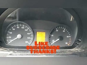 Cómo cambiar la hora en un Mercedes Sprinter.