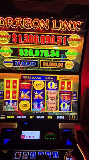 FREE GAMES... BUT NOT A SINGLE HIT! 🤯 | DRAGON LINK GOLDEN CENTURY | CAESARS PALACE LAS VEGAS