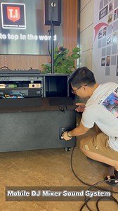 396K views · 10K reactions | DJ208：Mobile DJ Mixer Sound System. New sound generation. Fully DJ set with 2 DJ208 tops, 1 DJ28S bass, amp, processor, Pioneer DJ mixer, wired mic, cable, and stand-alone surround sound for DJ Powerful Sound. Work for 500 people at powerful events. | T.I Group | Facebook