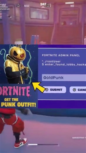 HOW TO GET FREE SKIN GOLD PUNK in FORTNITE HOW TO GET REDEEM NEW PUMPKIN HALLOWEEN SKIN #fortnite