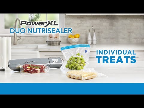 How to Make & Seal Individual Popsicles Using the Bag Roll | PowerXL Duo Nutrisealer