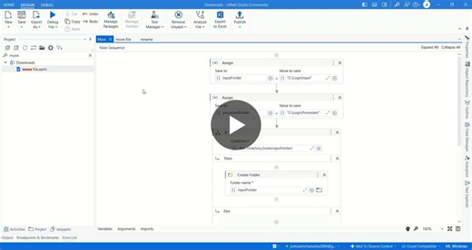 #30daysuipathchallenge #30daysuipathchallenge #uipath #rpa #automation #filehandling #workflowautomation #techskills | Joshua Immanuel w