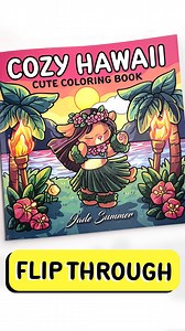 📖 Cozy Hawaii Flip Through | Cozy Hawaii Coloring Book by Jade Summer #coloring #coloringbook #coloringpages #colorwithme #relaxingcoloring #satisfyingcoloring #jadesummer #jadesummercoloringbook | Jade Summer Coloring Books