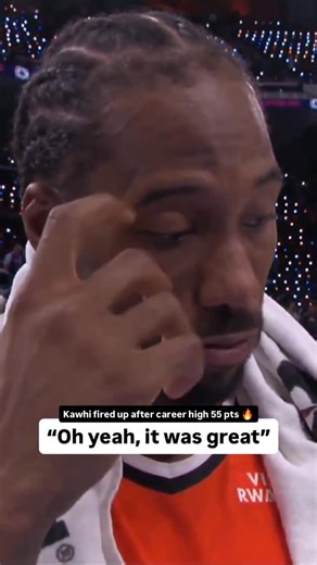 Bleacher Report on Instagram: "“Kawhi Leonard going crazy” 😂 #kawhi #kawhileonard #clippers #nba #basketball"