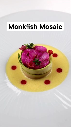 Monkfish Mosaic 💜 Get the Recipe on @gronda