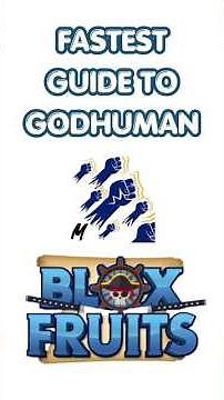 How To Get GODHUMAN Fast? | #bloxfruits #bloxfurit #roblox #shorts