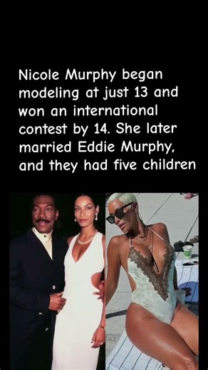 Nicole Murphy early modeling star ✨#NicoleMurphy #EddieMurphy #ModelLife #CelebrityNews #FamilyGoals