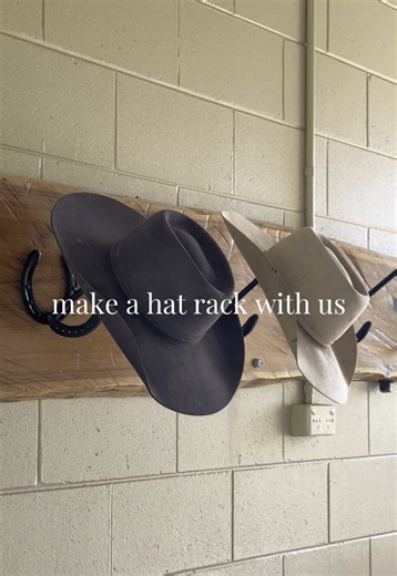 How to Make a DIY Cowboy Hat Rack