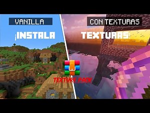 Como INSTALAR TEXTURE PACKS En MINECRAFT JAVA!
