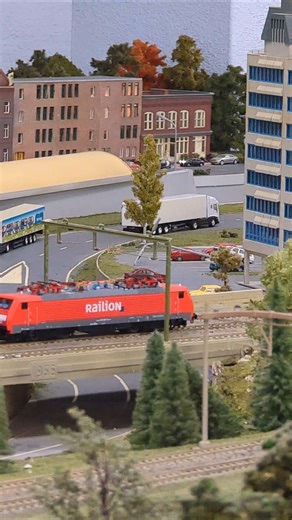 Miniature WONDERLAND on the model railway! 🚂✨ #Shorts