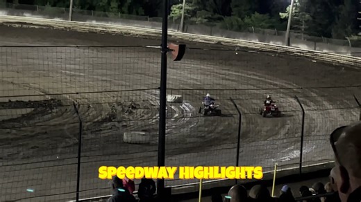 4 Wheeler drag race on the big track in 2023 at sycamore speedway #dirtlife #dirttrack #dirttracklife #racinglife #tracklife #4wheeler #4wheelerrace | Speedway Highlights
