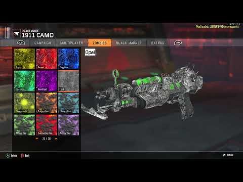 How to get every camo in zombies! call of duty black ops 3