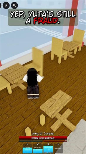 "Throwing a trash bag into outer space" 🥀💘#roblox #jjs #jujutsushenanigans