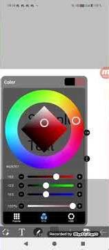 Ibis Paint Tutorial: Sample Text