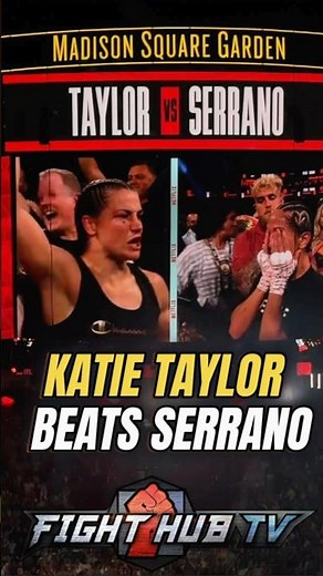 Katie Taylor BEATS Amanda Serrano for the third time to finalize their trilogy!