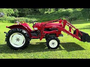 YANMAR 2220D 4WD Compact Tractor Front Loader