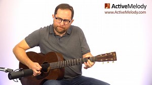 In this week's guitar lesson, you'll learn an easy way of playing over the chord changes by playing over a jam track that has just 2 chords. As an added bonus, I've included a lesson on how to play the rhythm track (Johnny Cash style) | ActiveMelody Guitar Lessons